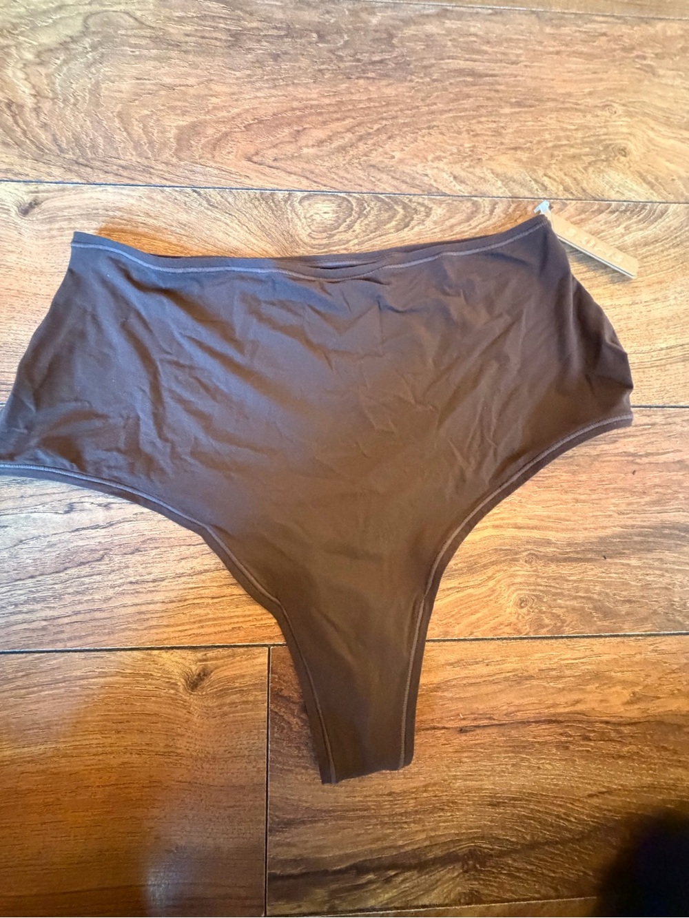 SKIMS High-Waist Briefs in Brown